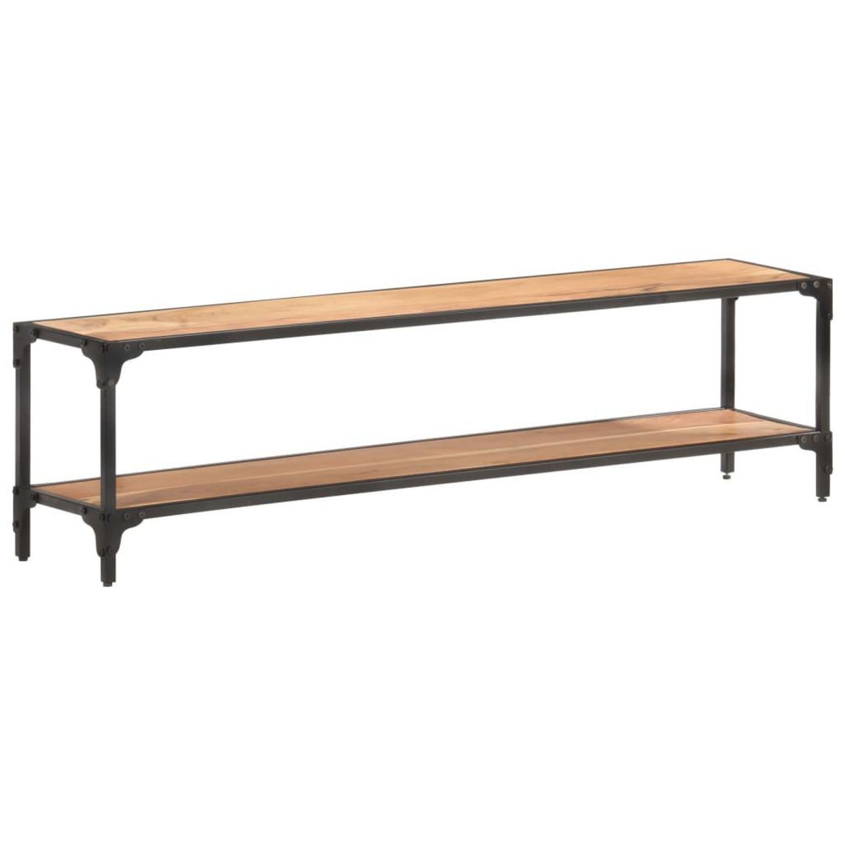VIDAXL Meuble TV 150x30x40 cm Bois d'acacia massif