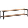 Voir la diapositive 1 : VIDAXL Meuble TV 150x30x40 cm Bois d'acacia massif