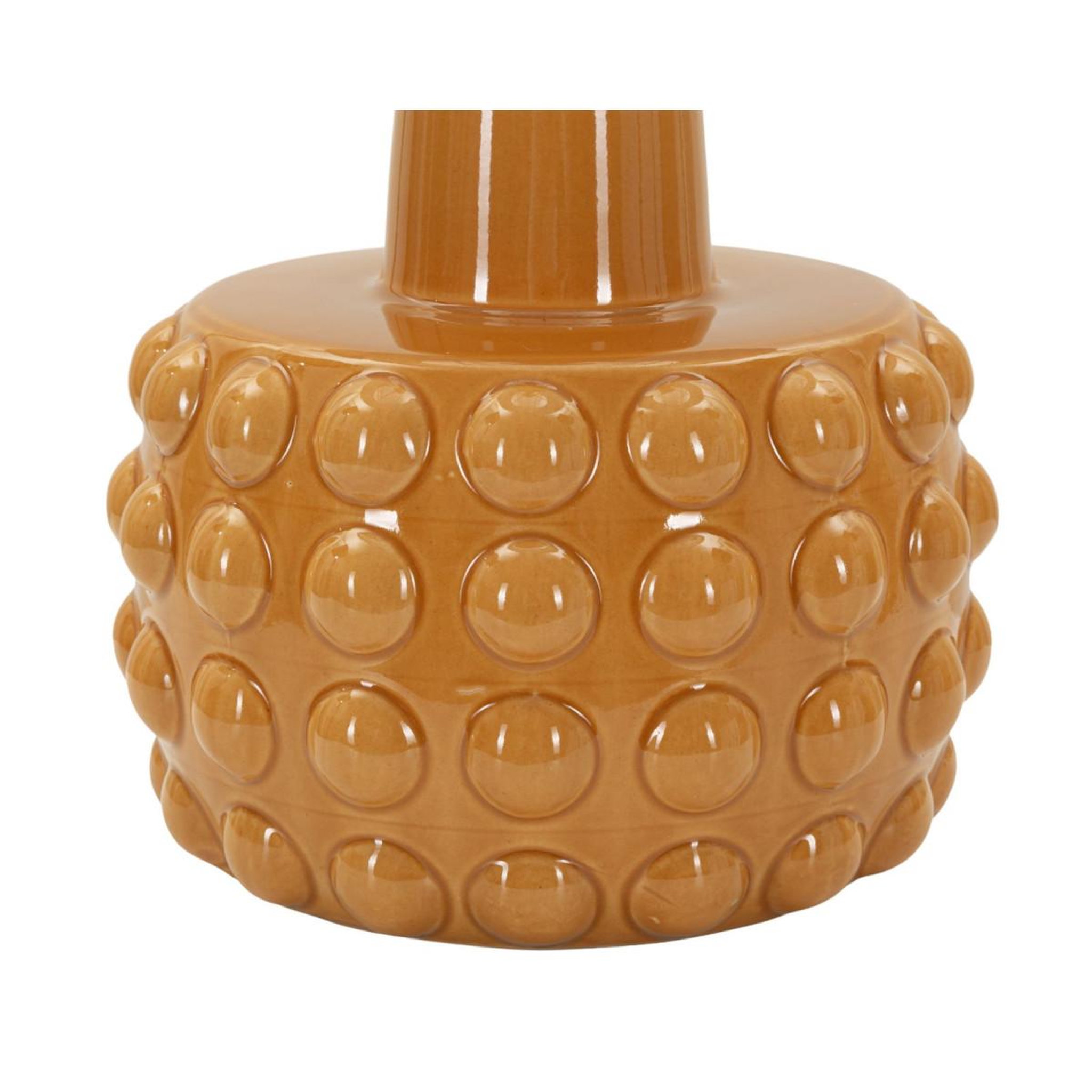 Voir la diapositive 2 : Paris Prix Lampe à poser en céramique  gress  51cm moutarde