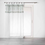Paris Prix Rideau Voilage à Passants  Milagreen  140x280cm Blanc
