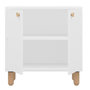 Voir la diapositive 4 : Habitat et Jardin Buffet en bois  Lina  - 72 x 36 x 73 cm - Blanc