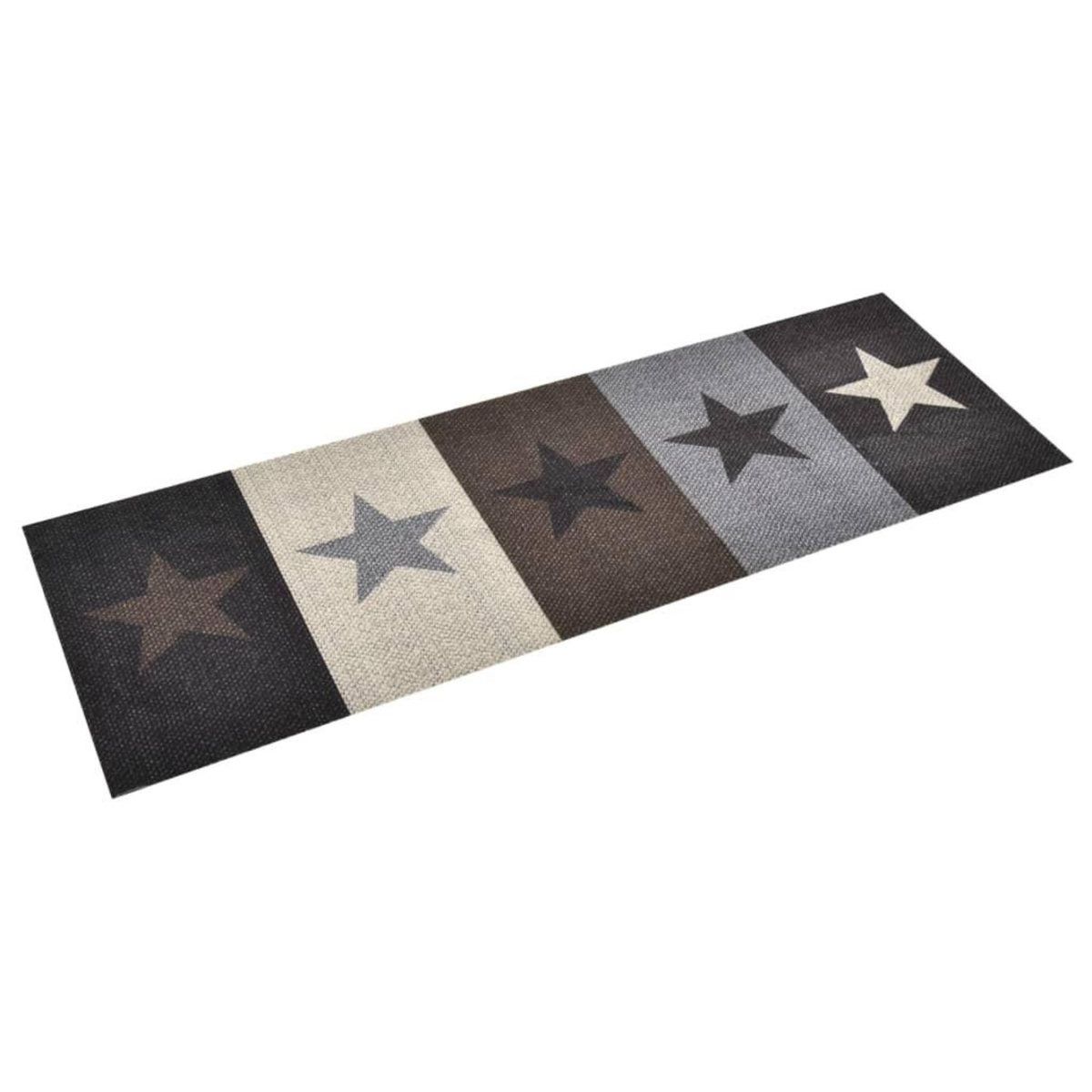 VIDAXL Tapis de cuisine lavable Etoiles 60x300 cm