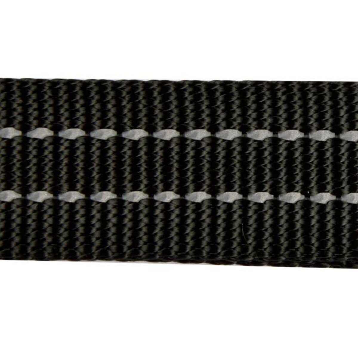 Paris Prix Collier Réglable  Coutures Réfléchissantes  35cm Noir