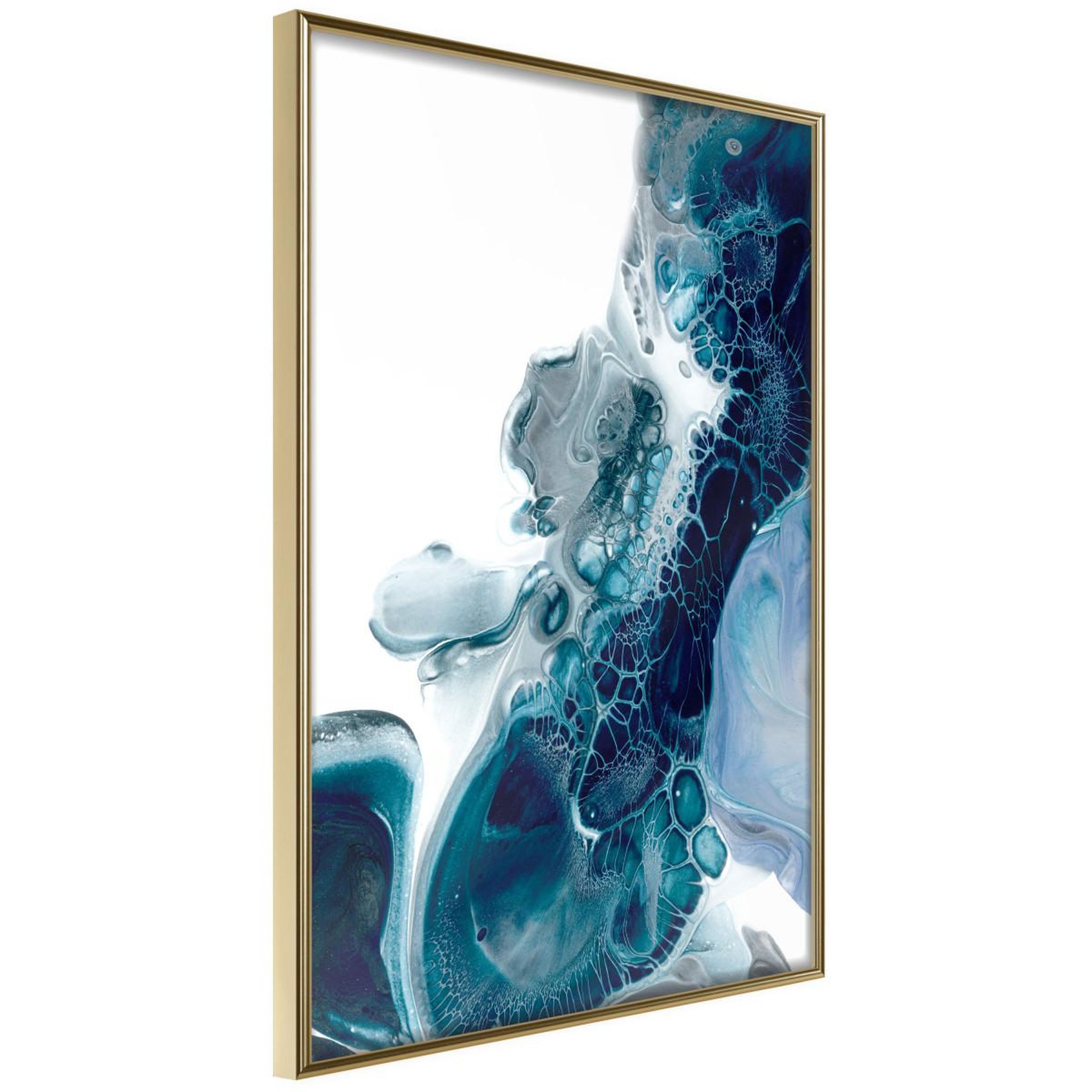 Paris Prix Affiche Murale Encadrée  Acrylic Pouring I