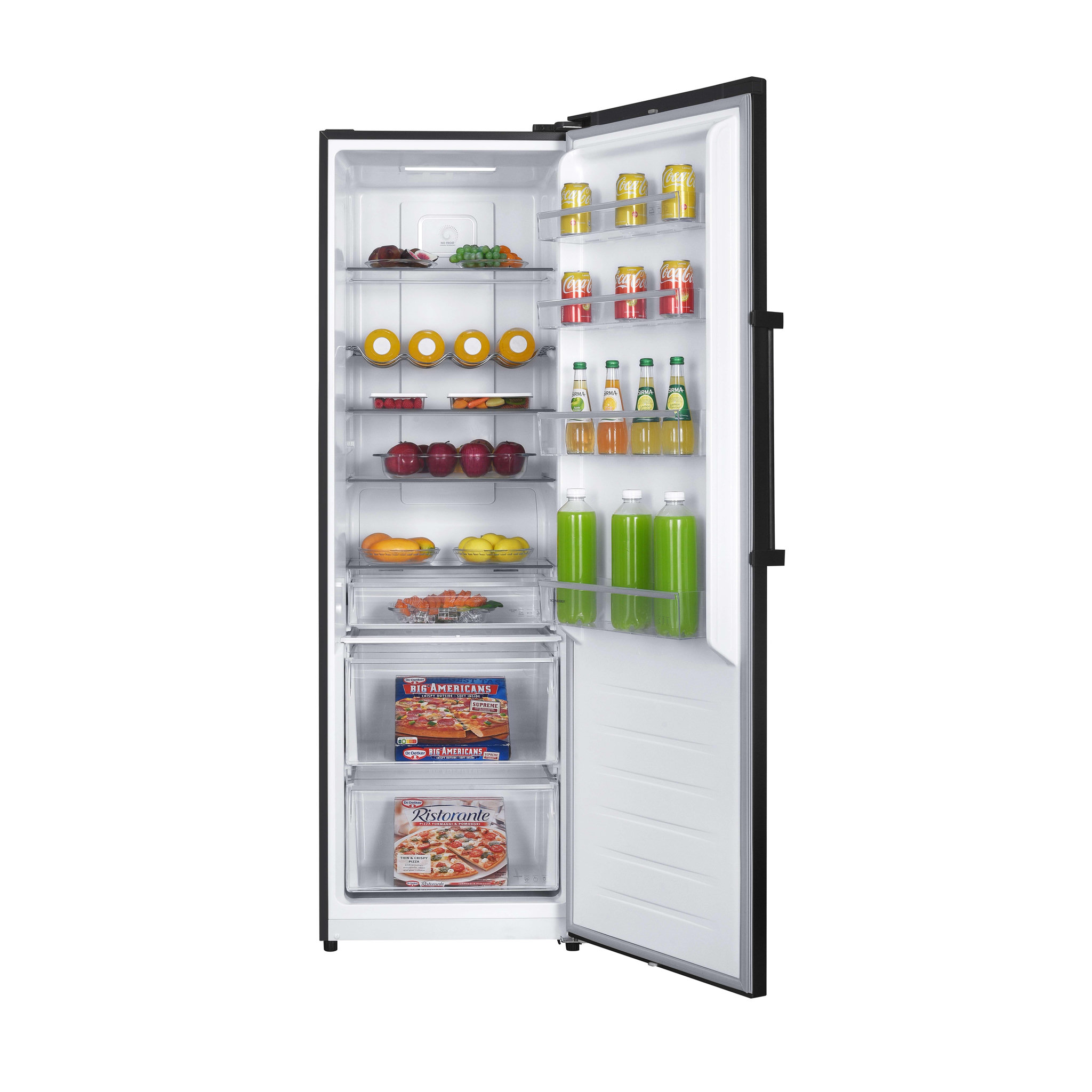 Voir la diapositive 6 : SCHNEIDER Schneider scod360nf-dxd - réfrigérateur une porte 359l dark inox