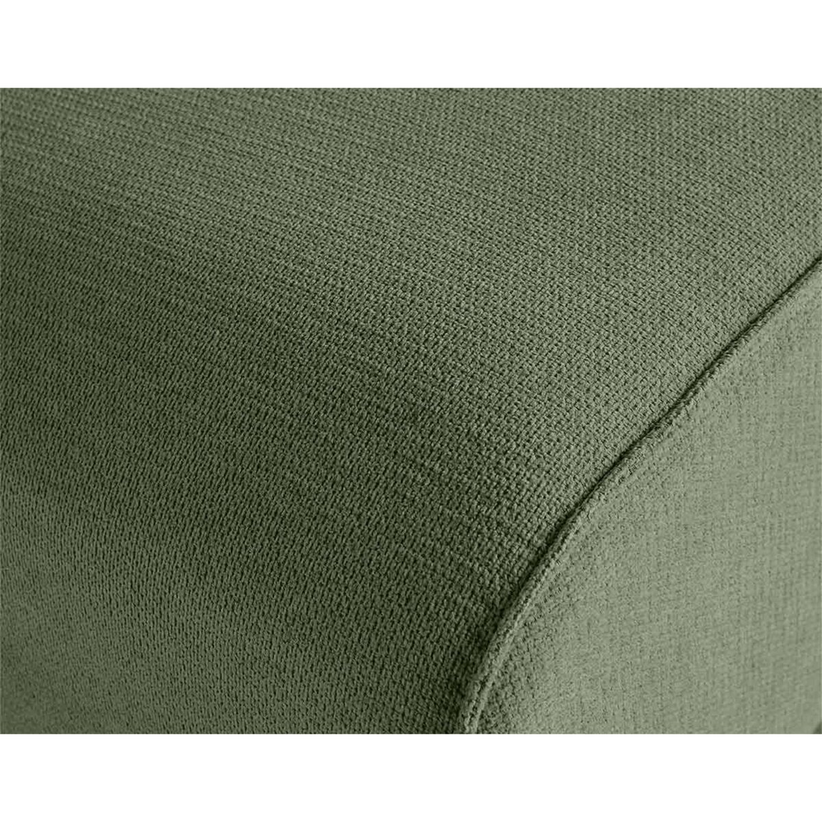 LISA DESIGN Suaro - module d'assise d'angle gauche en tissu texturé