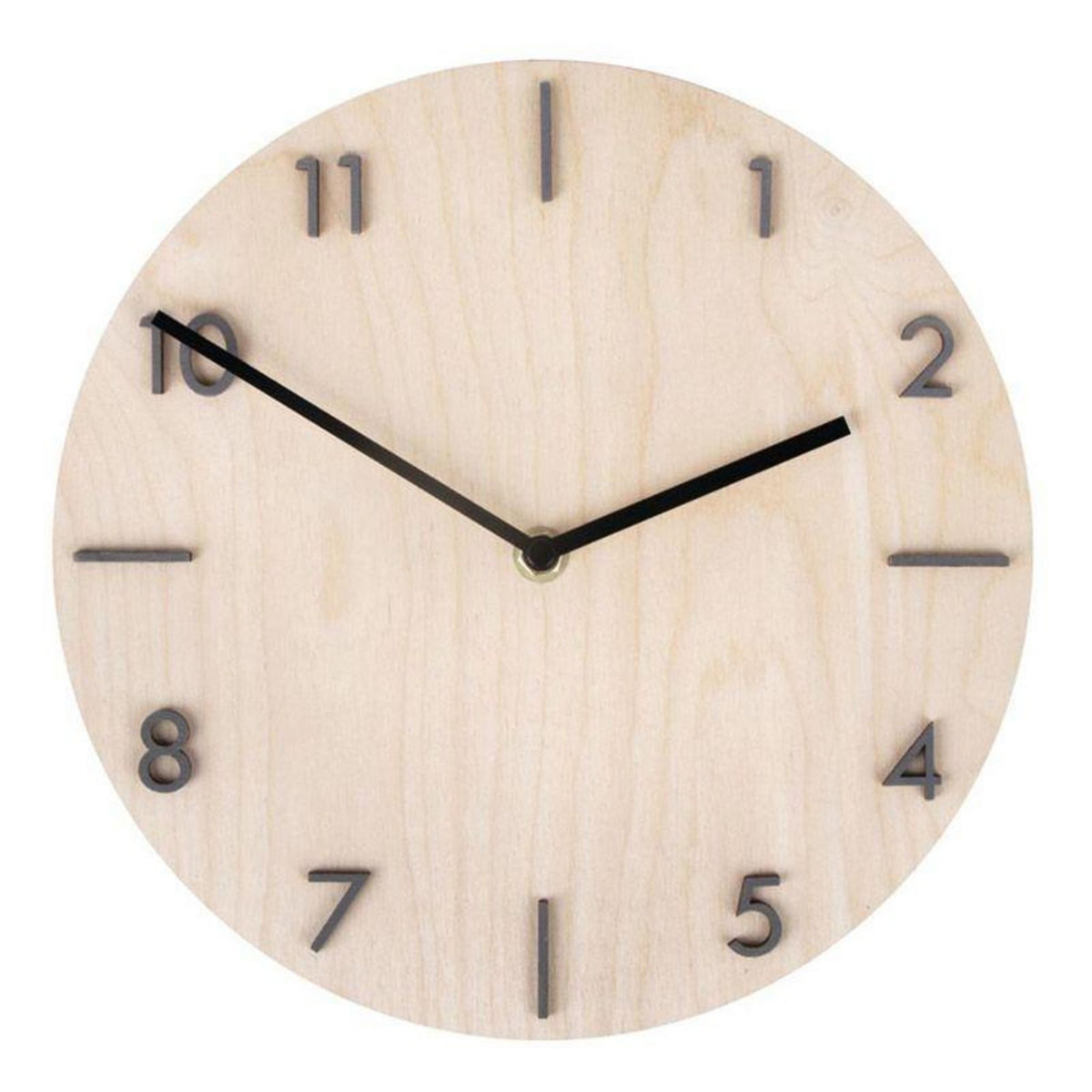 Rayher Plaque bois ronde pour horloge 25 cm