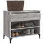 Voir la diapositive 4 : VIDAXL Armoire a chaussures Sonoma gris 70x36x60 cm Bois d'ingenierie
