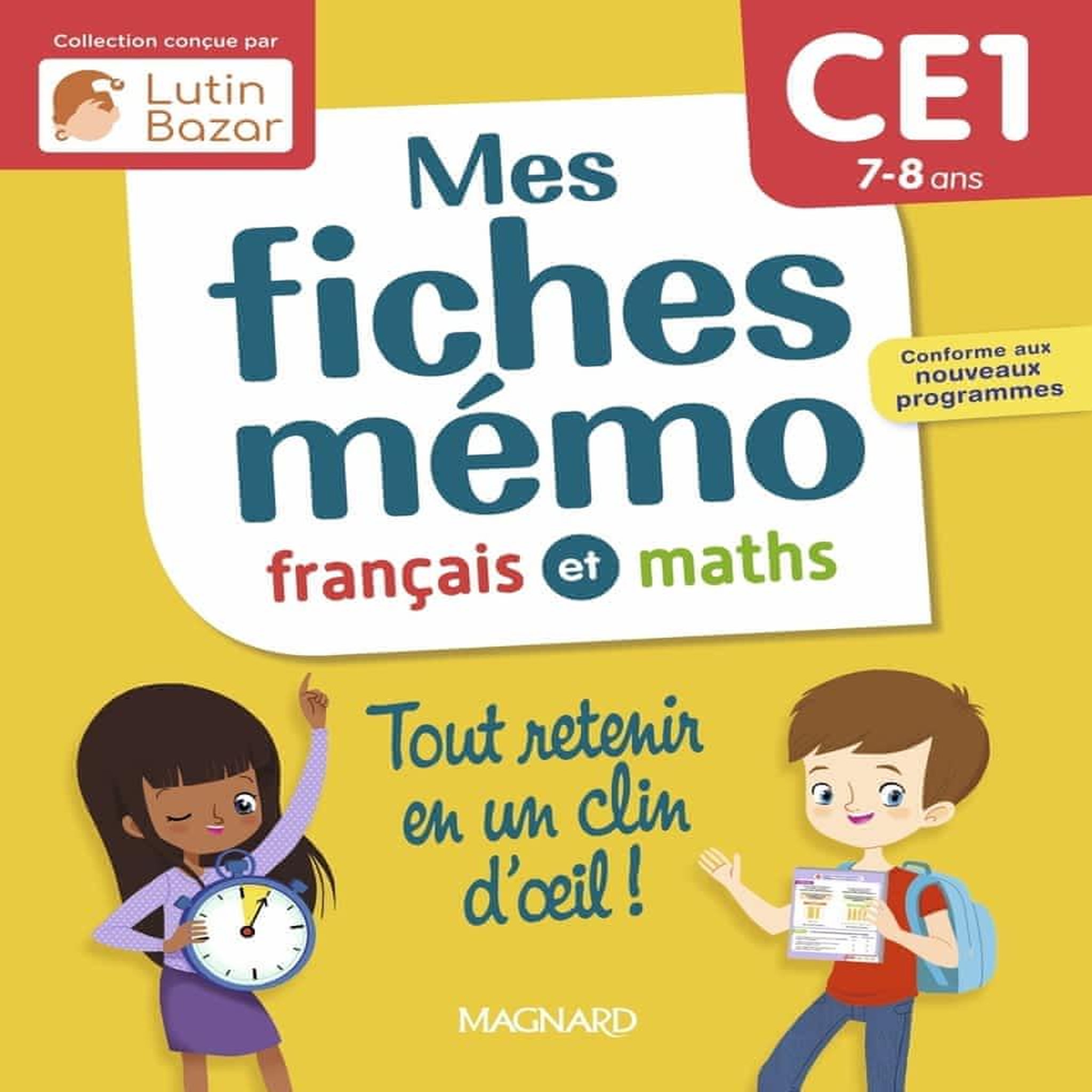 MES FICHES MEMO FRANCAIS ET MATHEMATIQUES CE1, Céard Morgane
