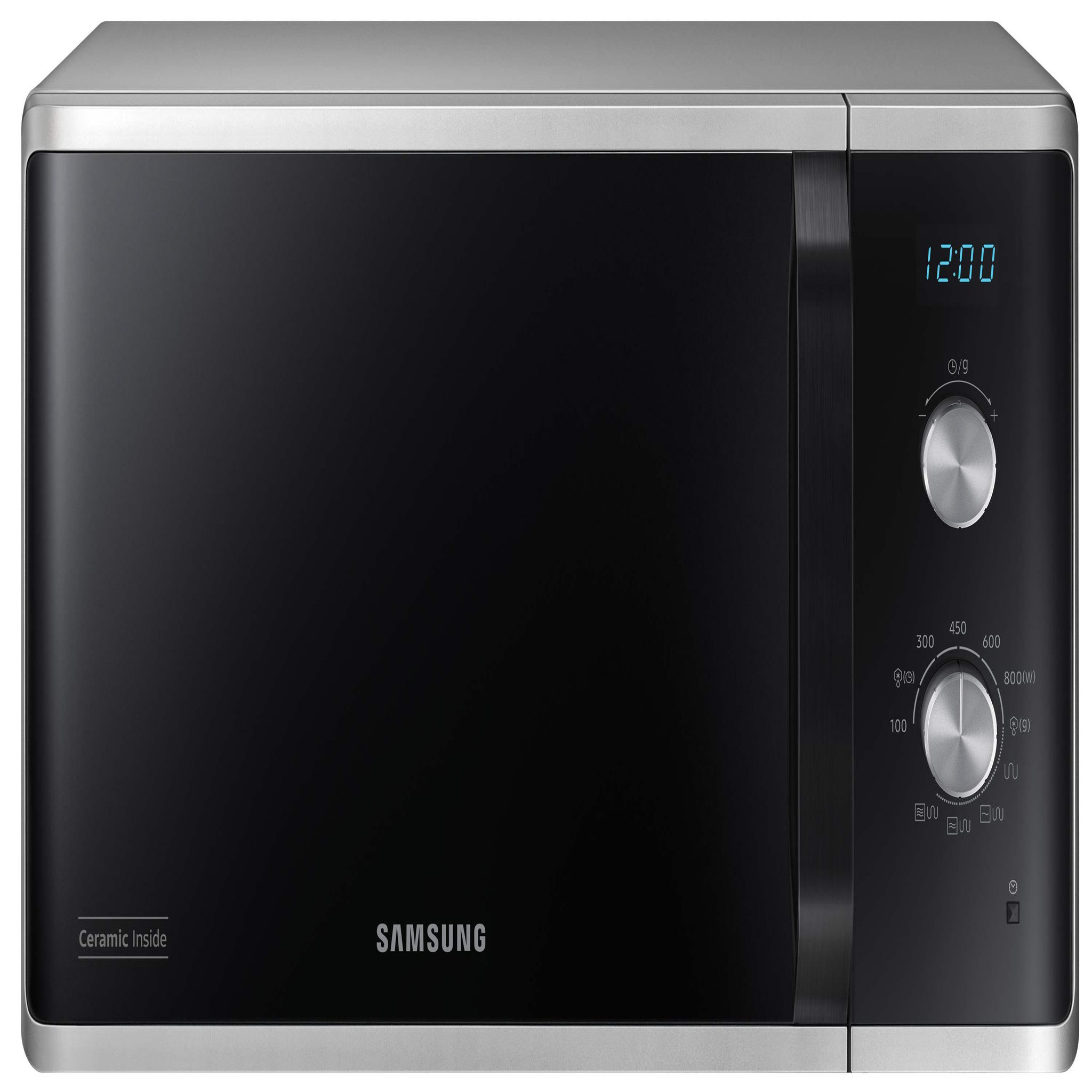 Samsung Micro-ondes grill 23l 800w silver - mg23k3614as