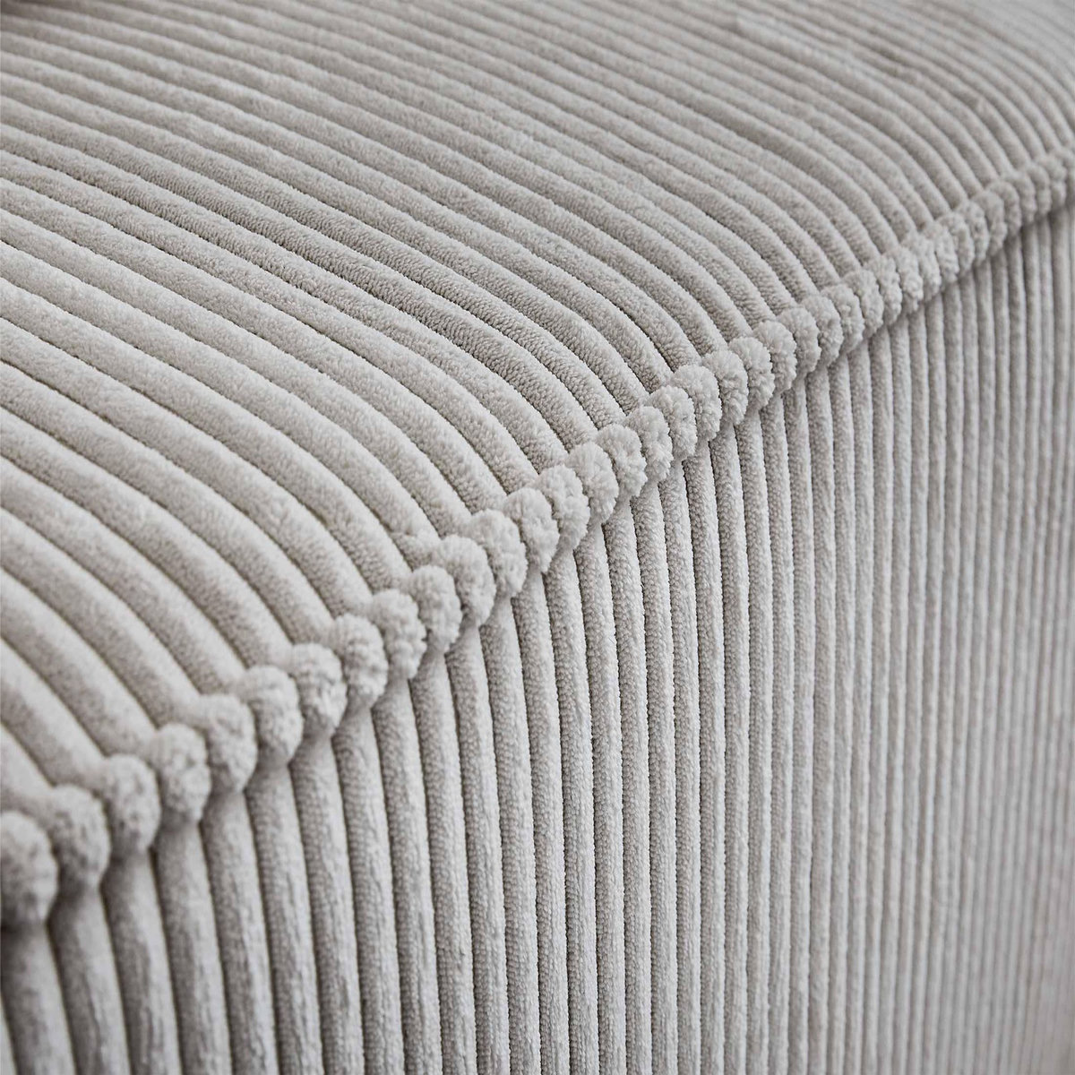 LISA DESIGN Colombine - module d'assise - en velours côtelé