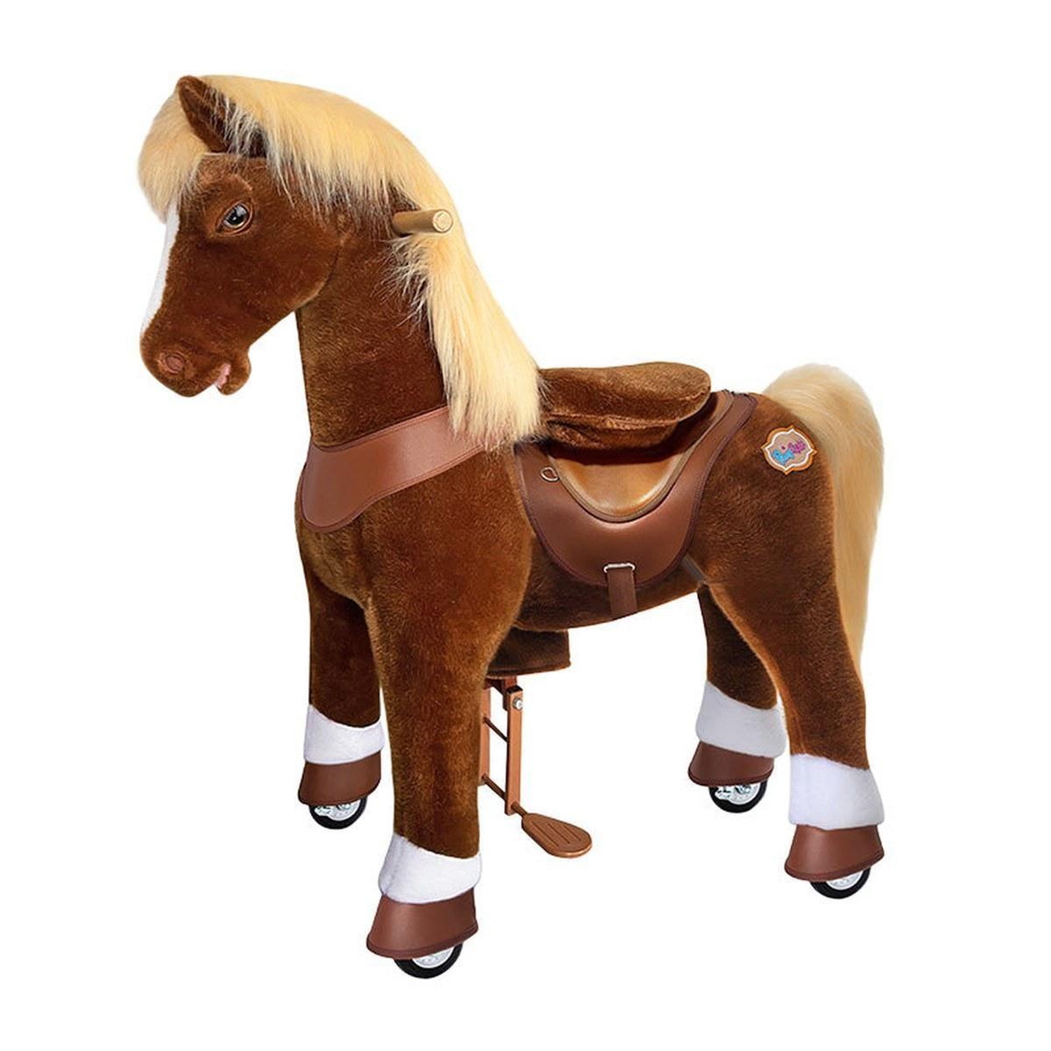 Ponycycle Cheval à chevaucher Model Y taille 5 - marron - dès 7 ans