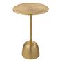 Voir la diapositive 1 : Paris Prix Table d'Appoint Design  Lera  57cm Or