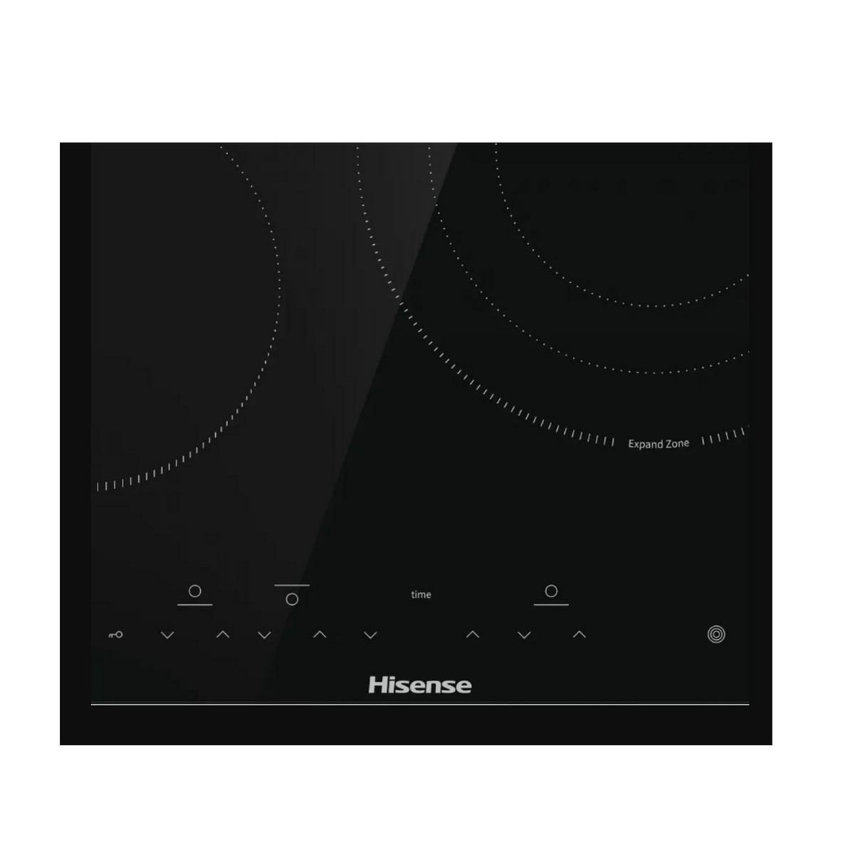 Hisense Table de cuisson vitrocéramique 60cm 3 feux 5700w noir - E6332BSCE