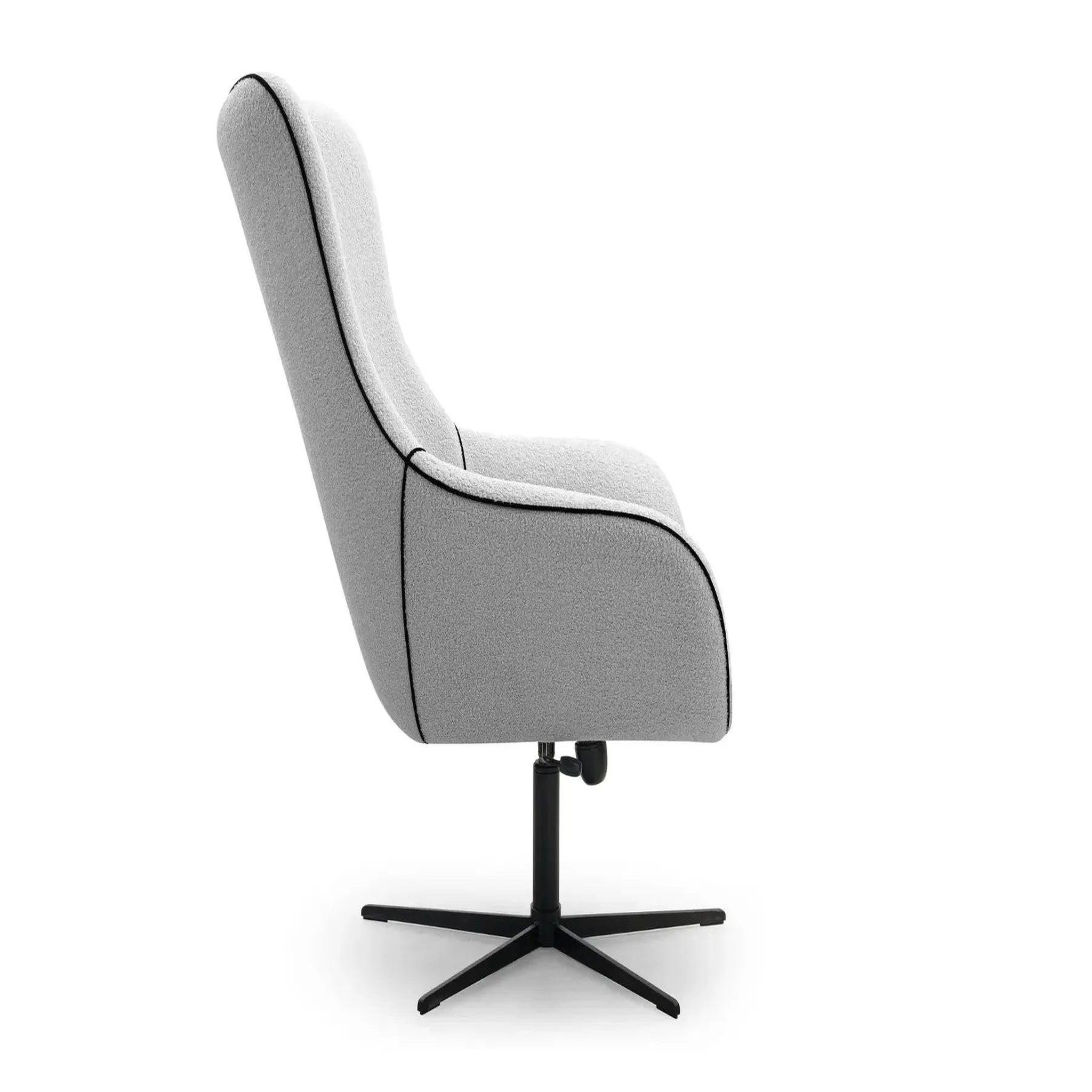 Voir la diapositive 2 : CASANOVA PARIS Zoe - fauteuil en tissu chiné