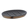 Voir la diapositive 1 : Wenko Porte-savon design Brandol - Noir mat