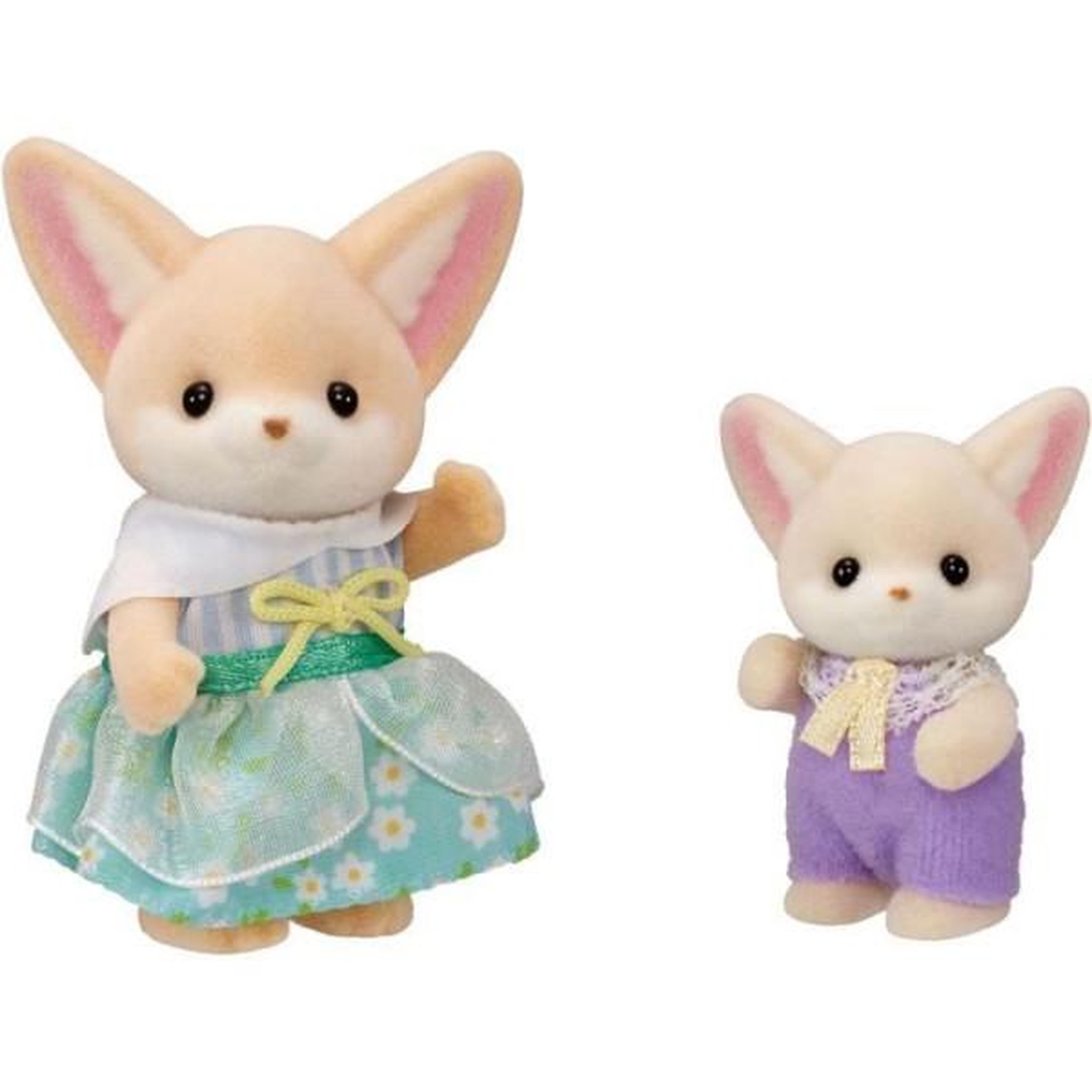 Voir la diapositive 4 : Sylvanian Families Set de pique-nique fennec - sylvanian families - 2 personnages, vélo et accessoires