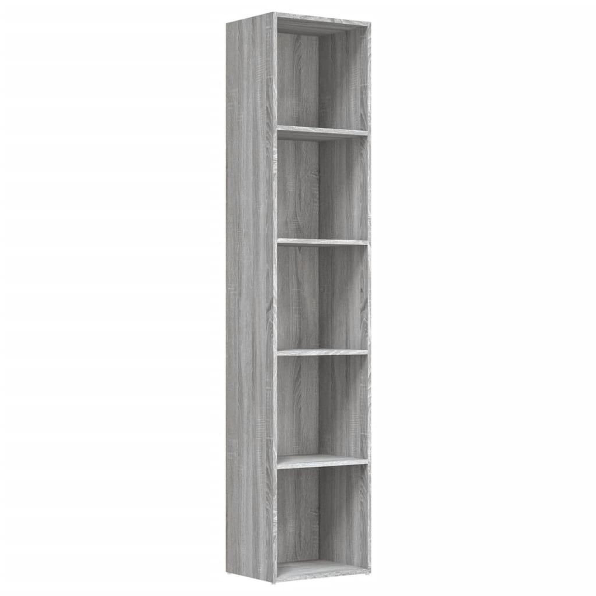Voir la diapositive 2 : VIDAXL Bibliotheque Sonoma gris 40x30x189 cm Bois d'ingenierie