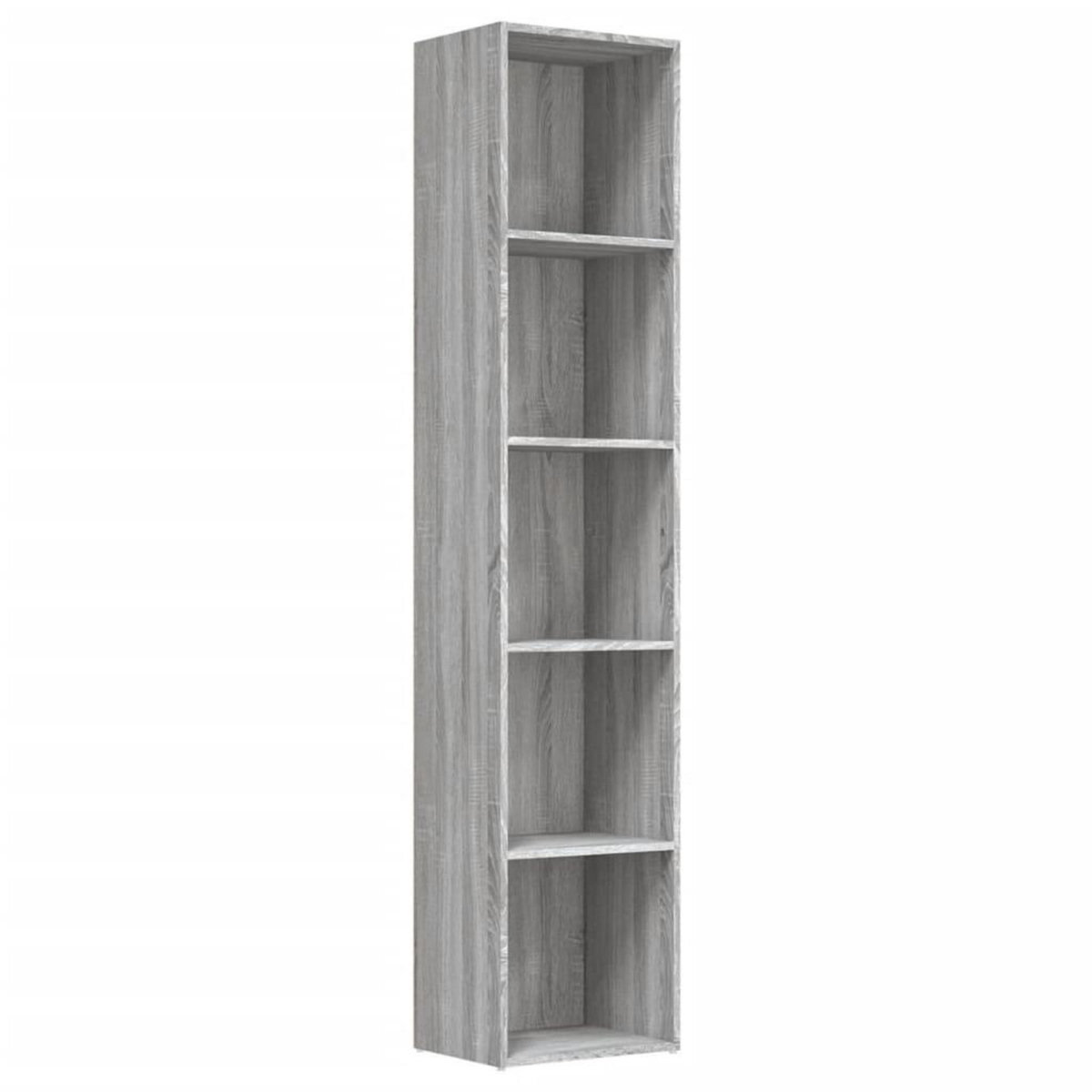 VIDAXL Bibliotheque Sonoma gris 40x30x189 cm Bois d'ingenierie