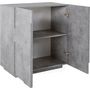 Voir la diapositive 2 : Buffet 2 portes L80cm PESCARA
