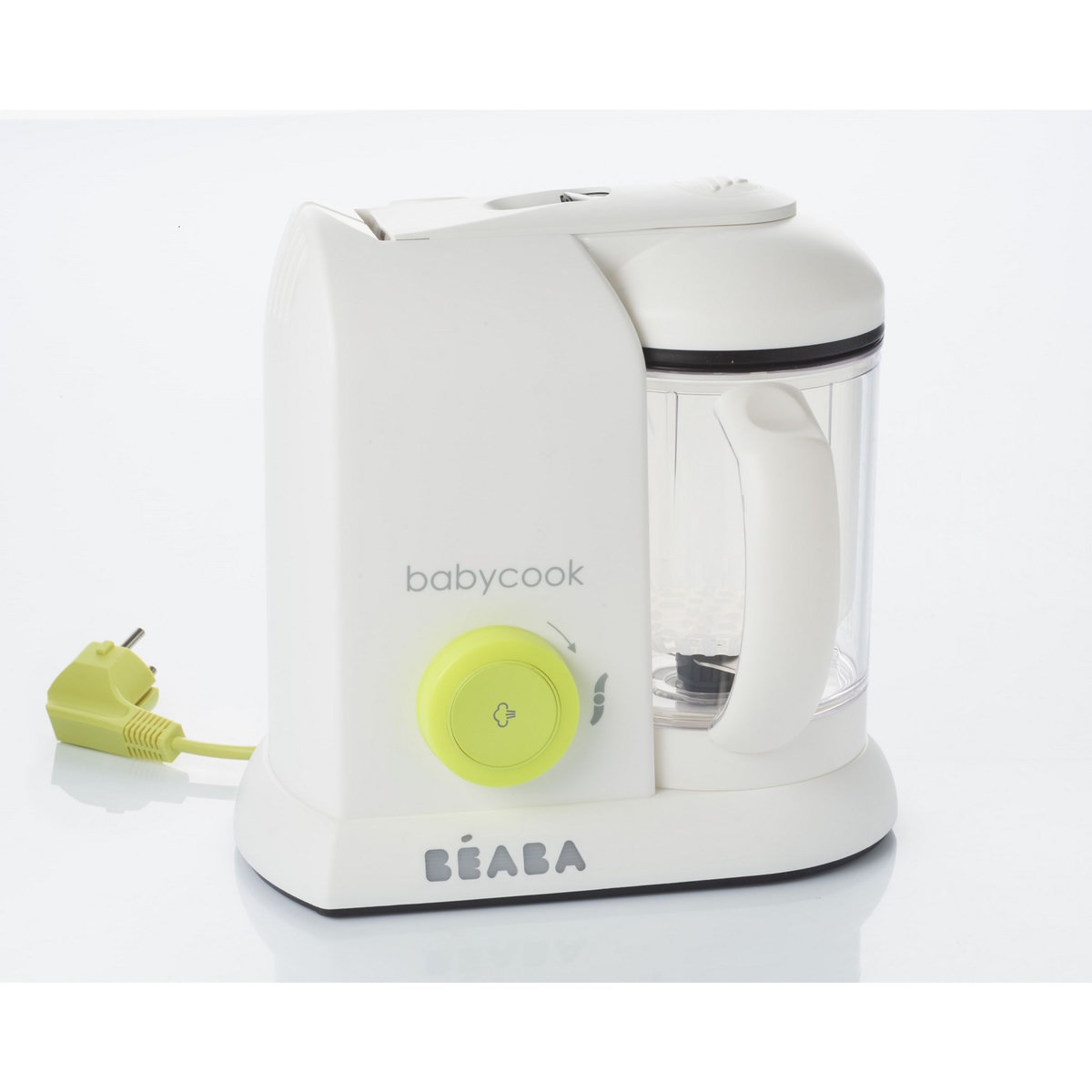 BEABA Cuiseur vapeur - mixeur pour bébé BabyCook® néon