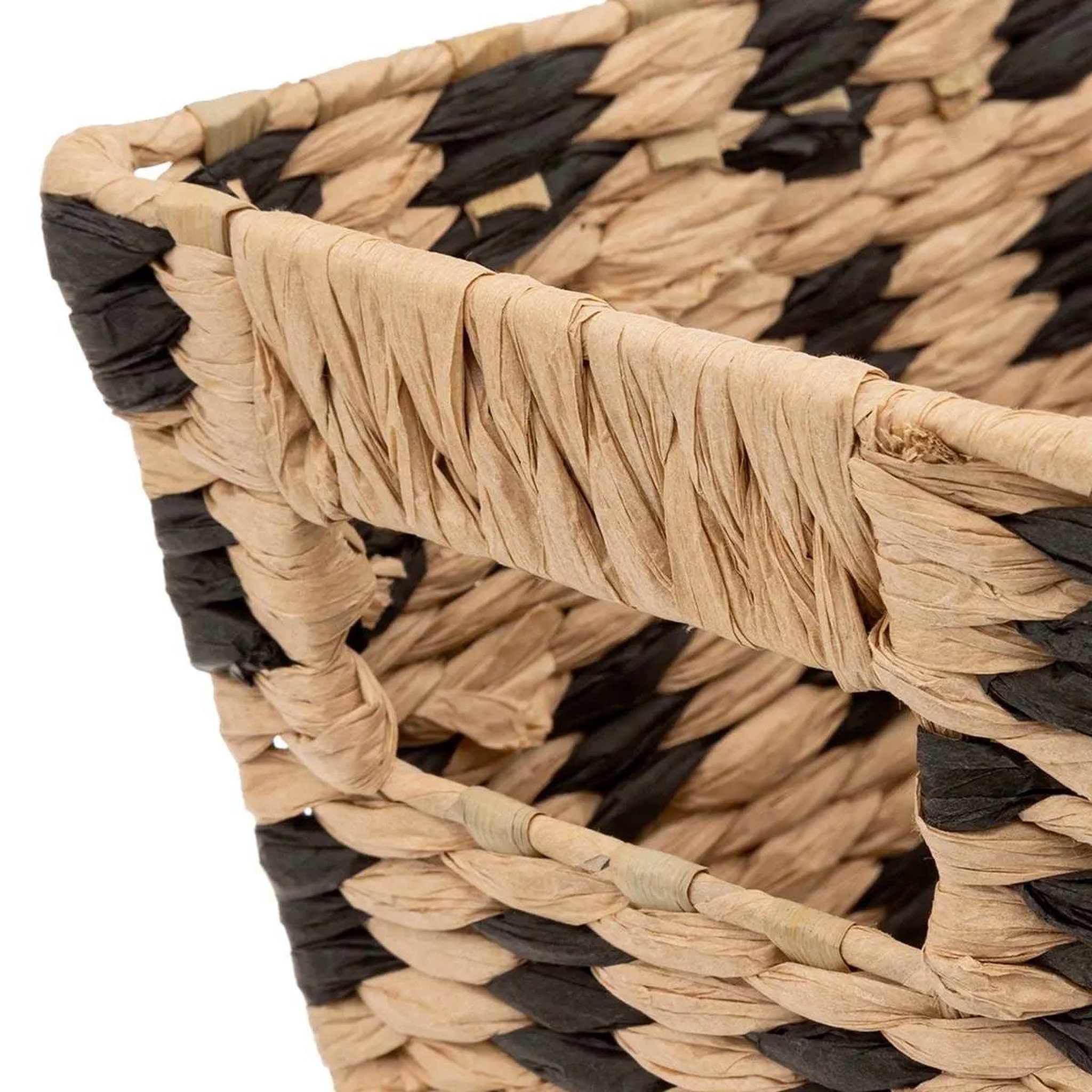 Voir la diapositive 2 : FIVE Panier de rangement  terre inconnue  15x31cm beige