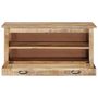 Voir la diapositive 5 : VIDAXL Banc de rangement de chaussures 85x40x45 cm Bois de manguier