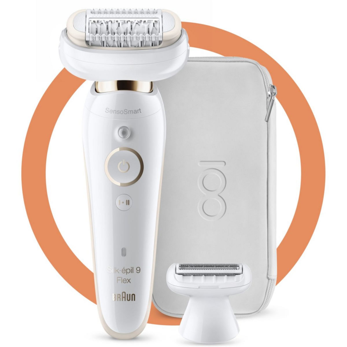 BRAUN Epilateur électrique Silk Epil SES 9 MBSES9 Flex