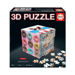 EDUCA Set 6 puzzles x 36 pièces 3D Educa Aesthetic