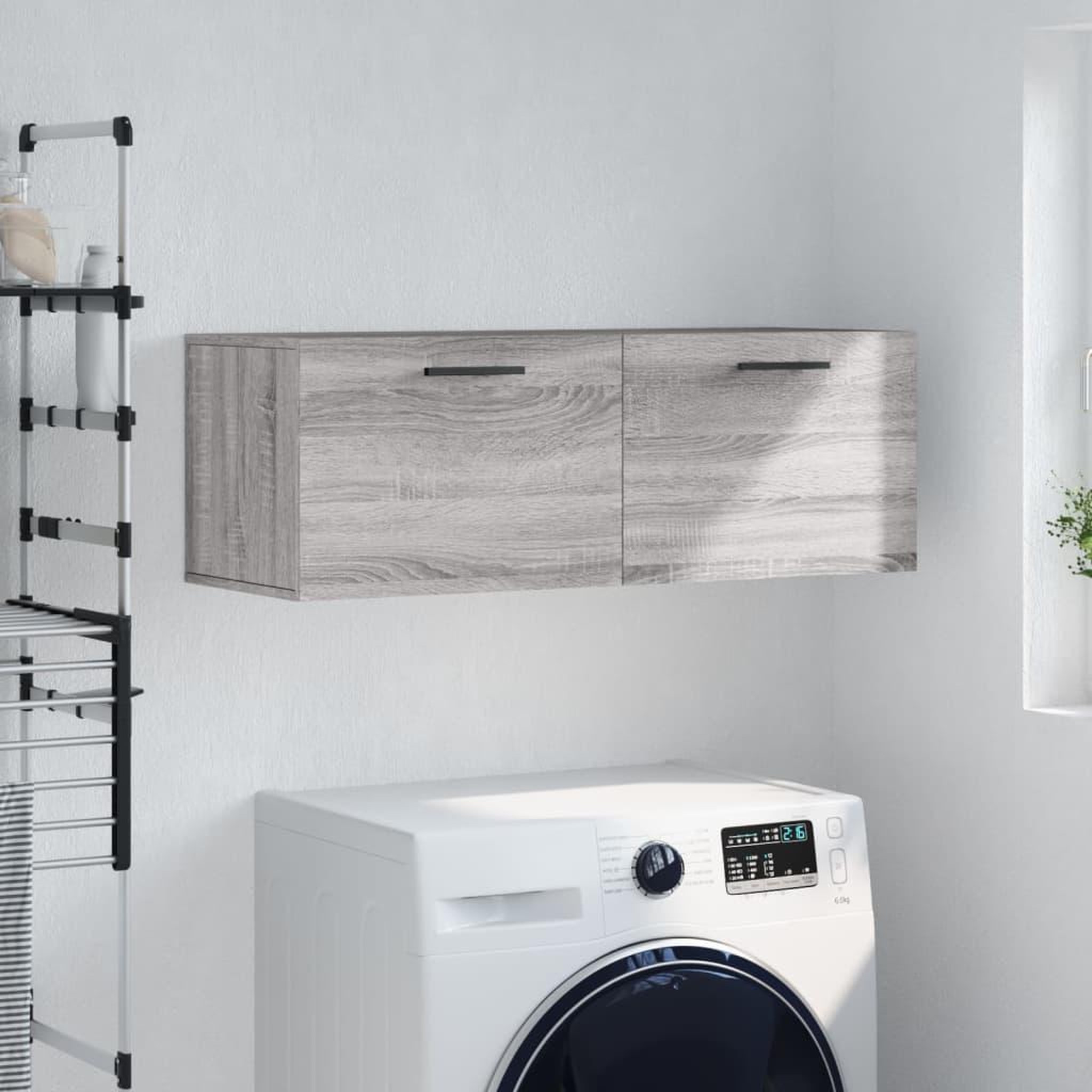 VIDAXL Armoire murale sonoma gris 100x36,5x35 cm bois d'ingenierie