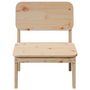 Voir la diapositive 4 : VIDAXL Chaises de jardin lot de 2 60x52,5x72 cm bois massif de pin