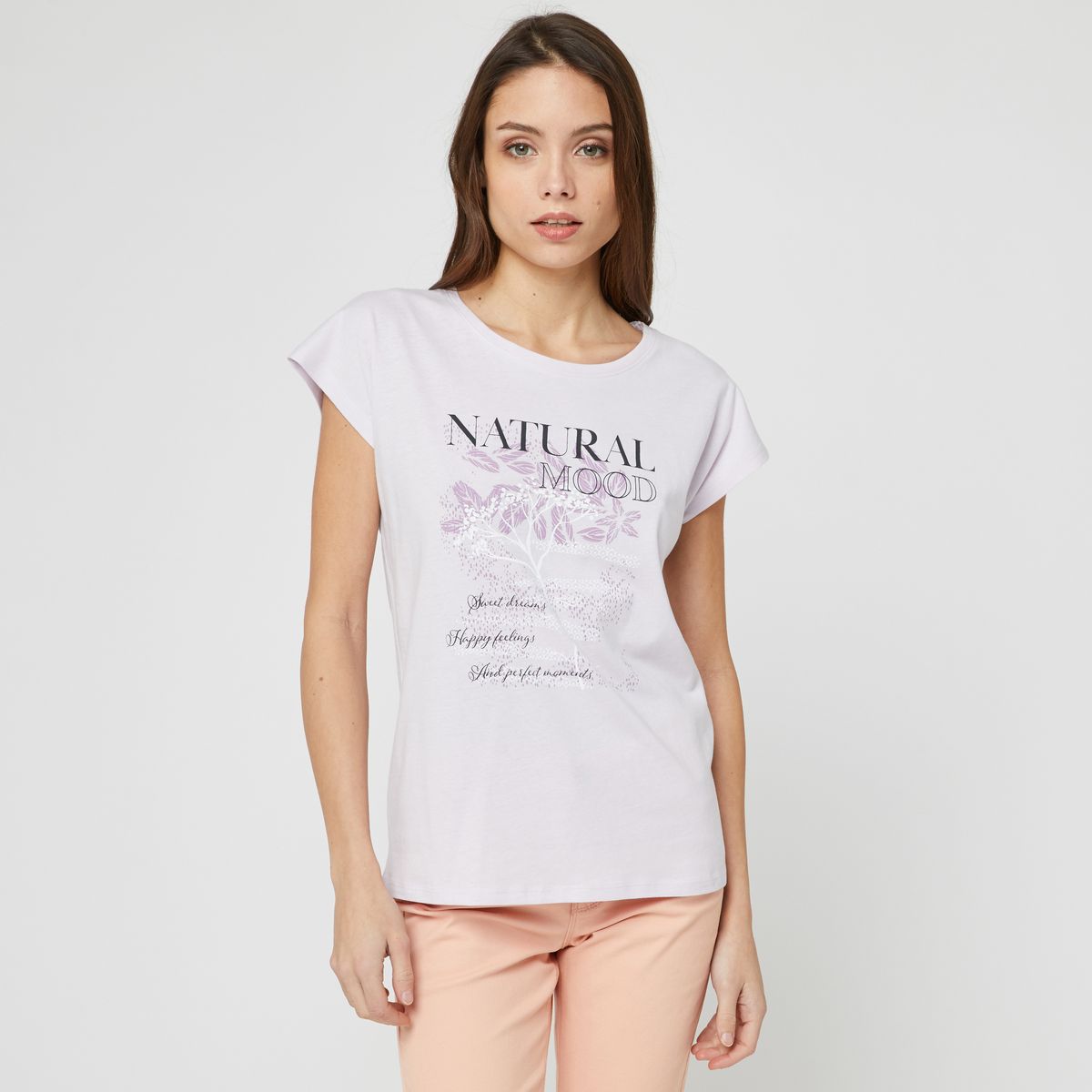 INEXTENSO T-shirt parme femme