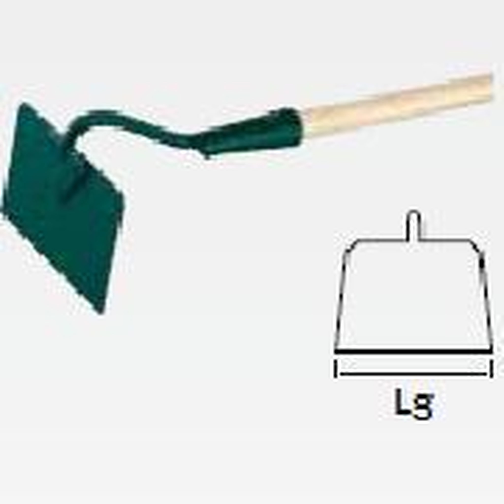 Leborgne Binette forgée - 14 cm - manche bois certifié PEFC 100%