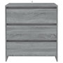 Voir la diapositive 3 : VIDAXL Buffet Sonoma gris 70x41x75 cm Bois d'ingenierie