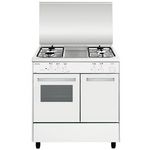 Airlux Piano de cuisson Airlux AA8PGWH2 Butanette 80cm Gaz Blanc