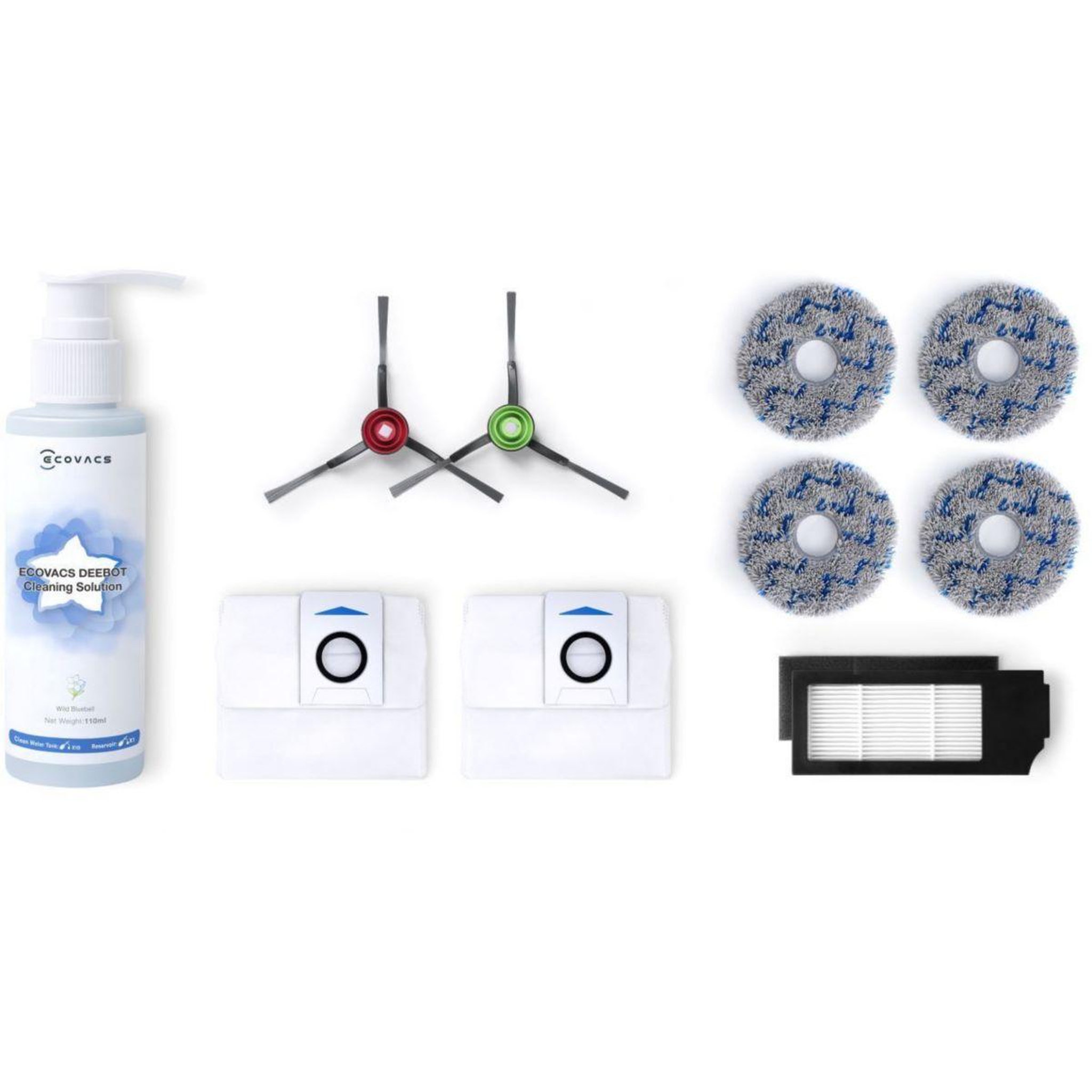 ECOVACS Kit accessoires entretien buddy kit d-kt01-0027 robot deebot u2 pro