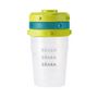 Voir la diapositive 3 : BEABA Lot de 6 pots de conservation clip 2ème âge 200ml 