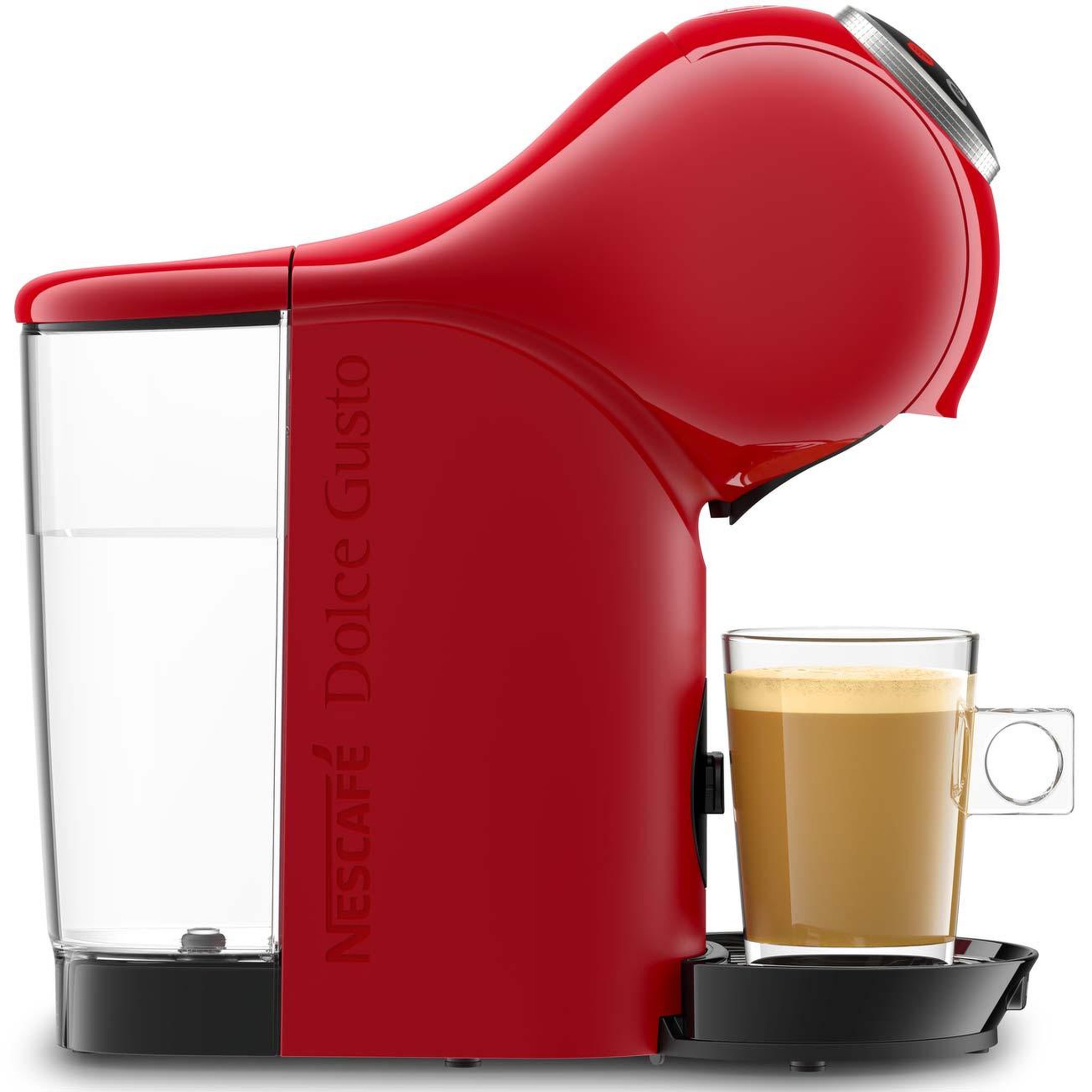 Voir la diapositive 2 : KRUPS Cafetière à dosette 15 bars 1500w rouge/noir - yy4444fd