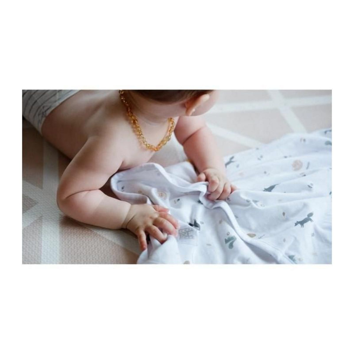 RED CASTLE RED CASTLE Couverture MiracleTM Leaf/biais Blanc