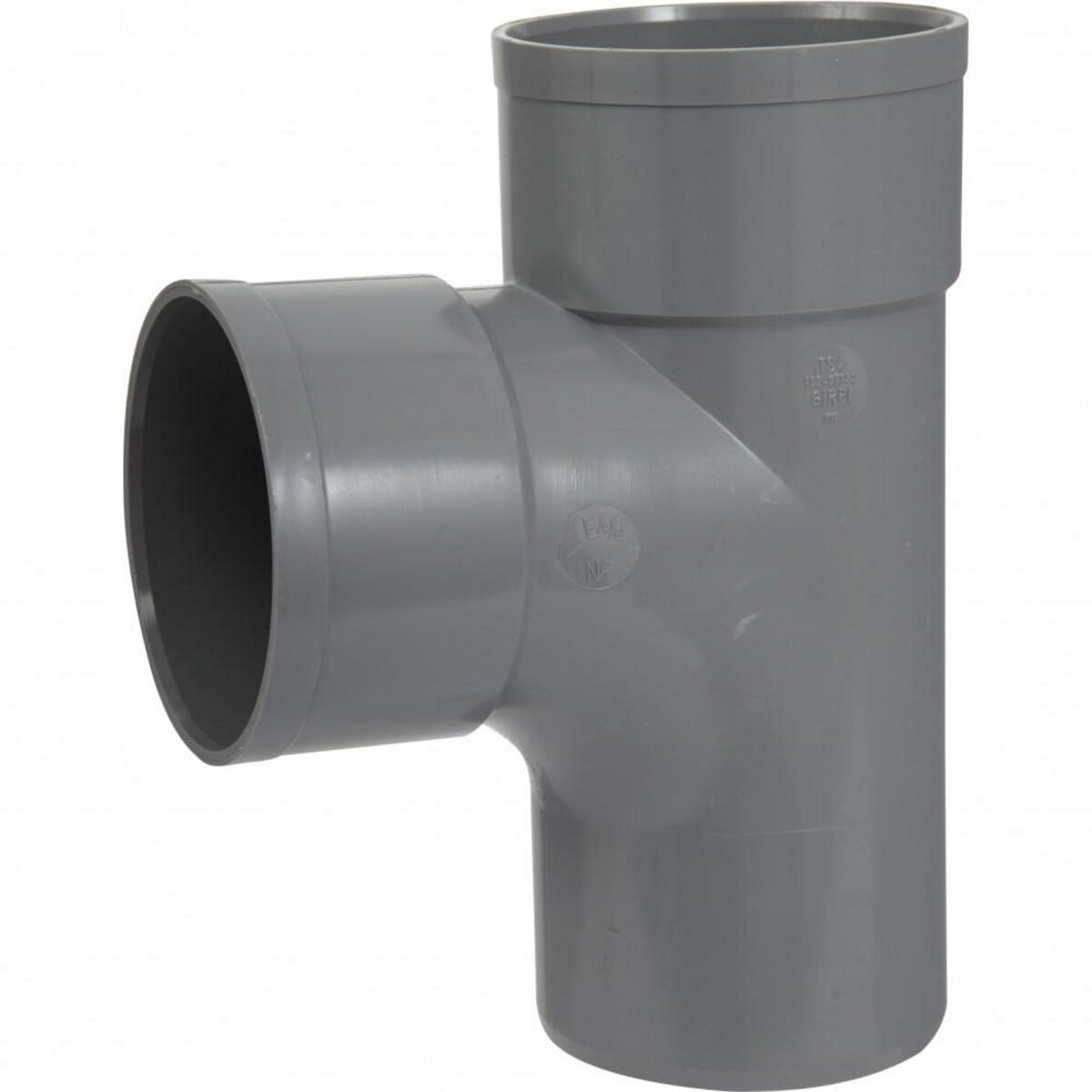 CENTRALE BRICO Té 87.30° en pvc à coller, femelle / mâle, D100