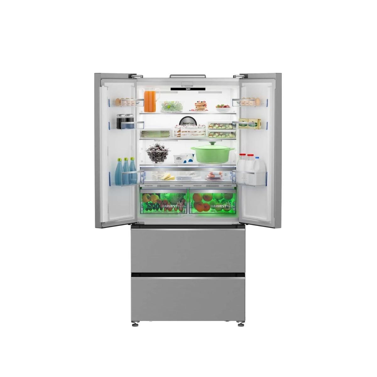 Beko Réfrigérateur américain 83cm 513l froid ventilé - B3RGNE544ZXP