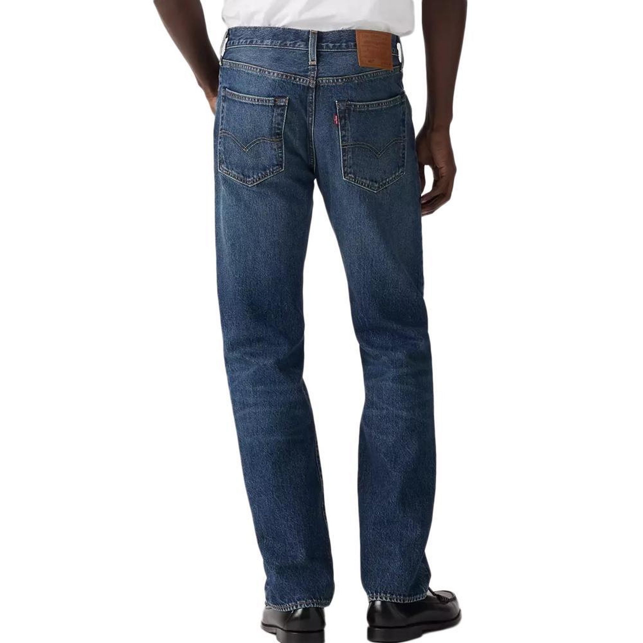 Voir la diapositive 2 : Levi's Jean Bleu Foncé Homme Levi's 501 Levis Original