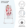 Voir la diapositive 4 : KINDERKRAFT Chaise haute bebe reglable pliante plateau amovib