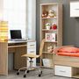 Voir la diapositive 3 : Paris Prix Chambre Complète Enfant 4P  Dino III  Chêne & Blanc
