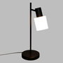 Voir la diapositive 4 : ATMOSPHERA Lampe à poser en métal - Hauteur 45 cm - Noir