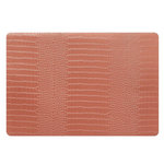 ATMOSPHERA Set de Table  Atmosphera Croco. Coloris disponibles : Orange