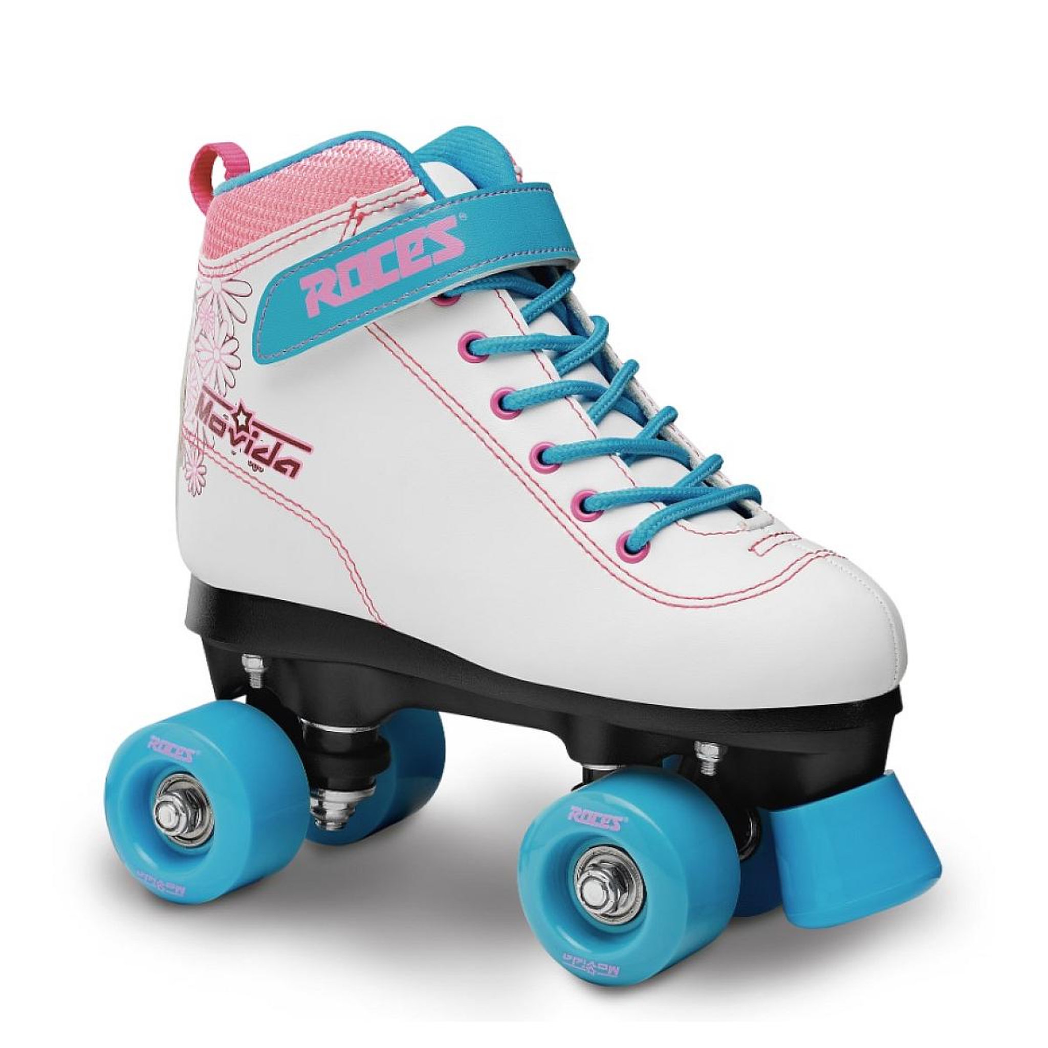 Roces Quad  Movida art blanc/violet/bleu T33
