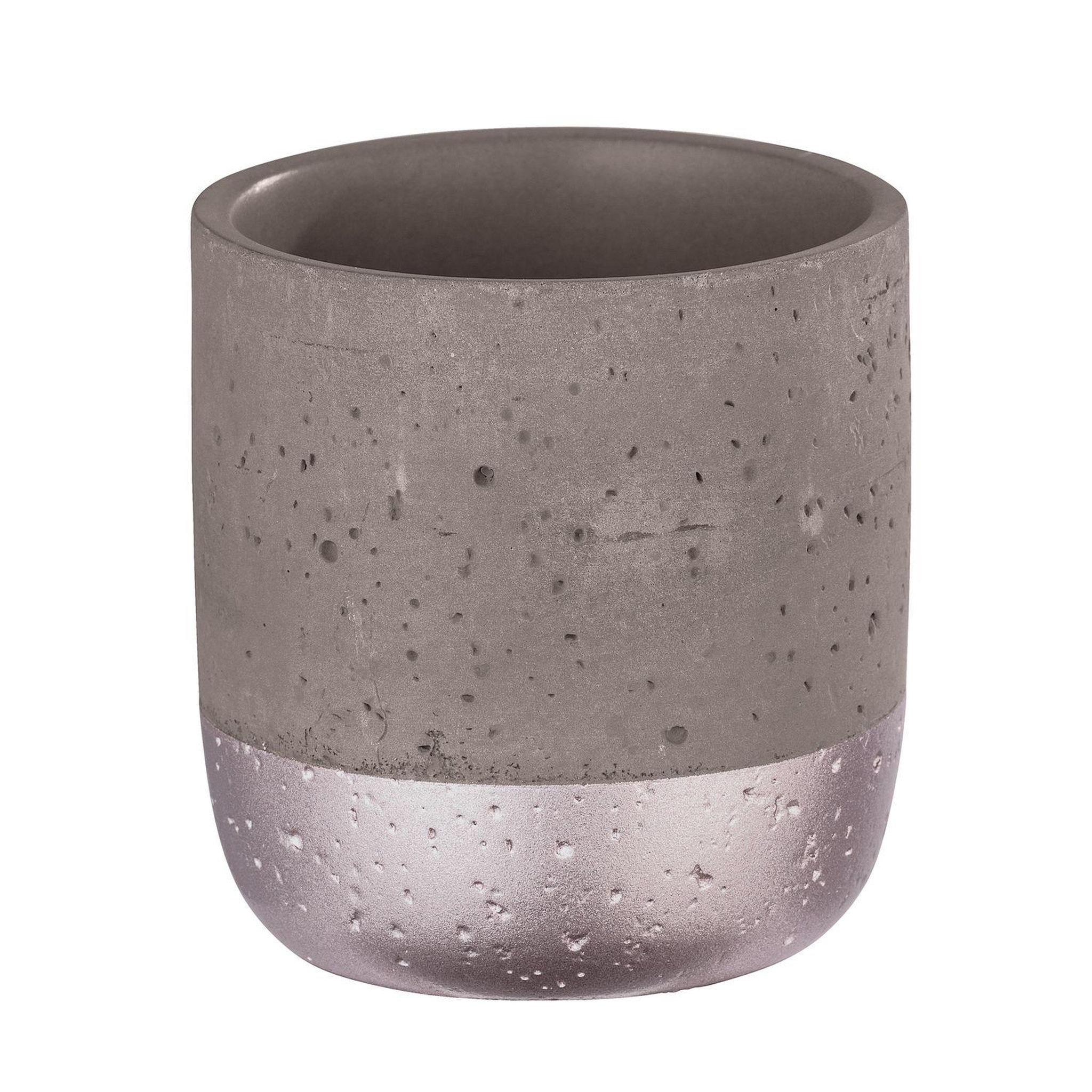 Wenko Gobelet de salle de bain design Mauve - Gris rosé
