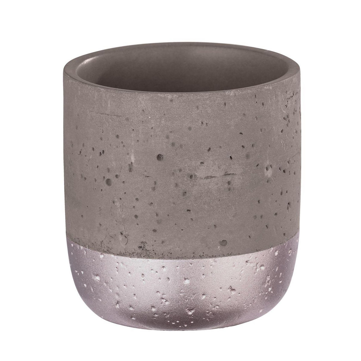 Wenko Gobelet de salle de bain design Mauve - Gris rosé