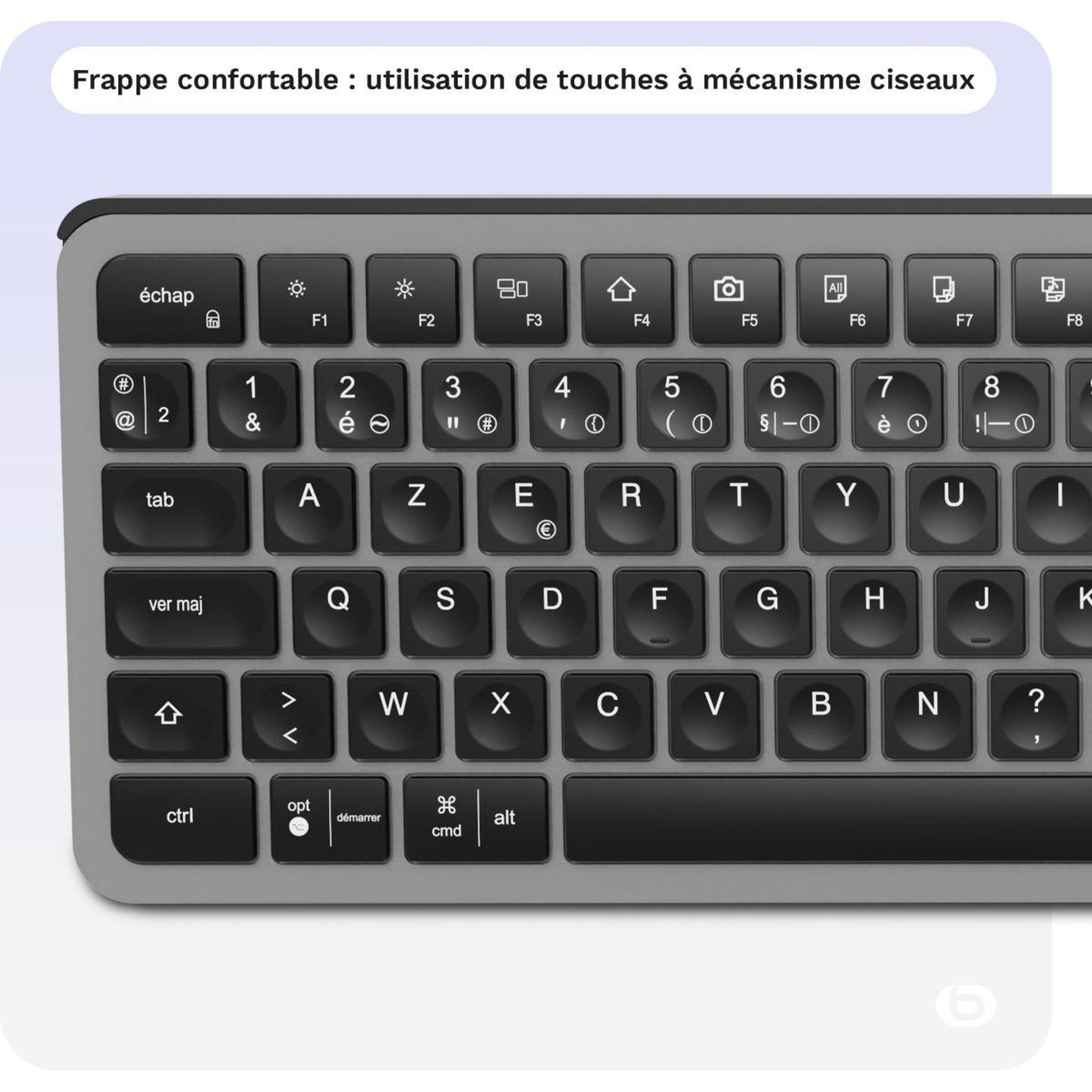 Voir la diapositive 4 : ESSENTIEL B Clavier sans fil SK-12
